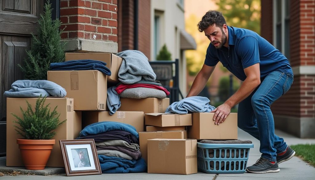découvrez les règles légales concernant l'expulsion des affaires personnelles d'une personne et ce qu'il est permis de faire en france.