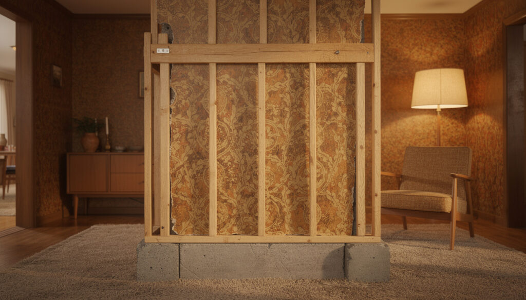 découvrez comment identifier facilement un mur porteur dans une maison des années 1970 grâce à nos conseils pratiques et astuces simples.